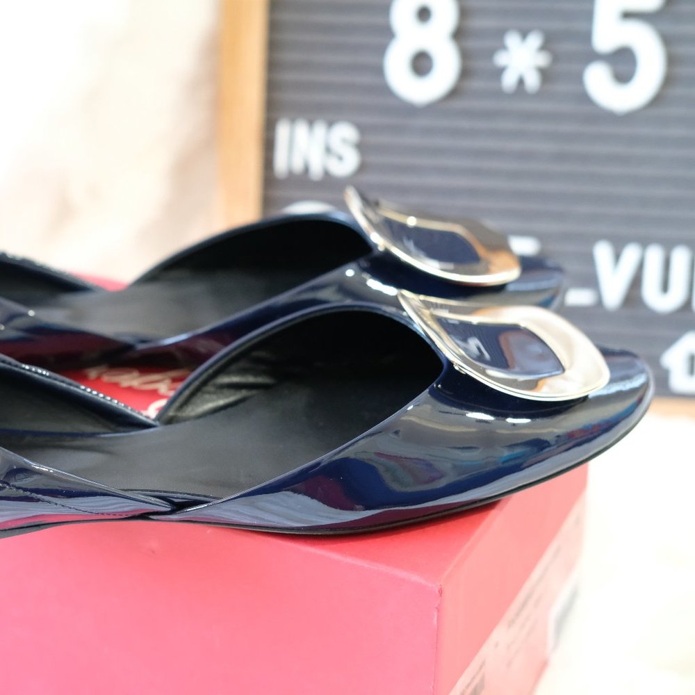⛔️sold⛔️Roger Vivier Paris Chips Ballerinas size39